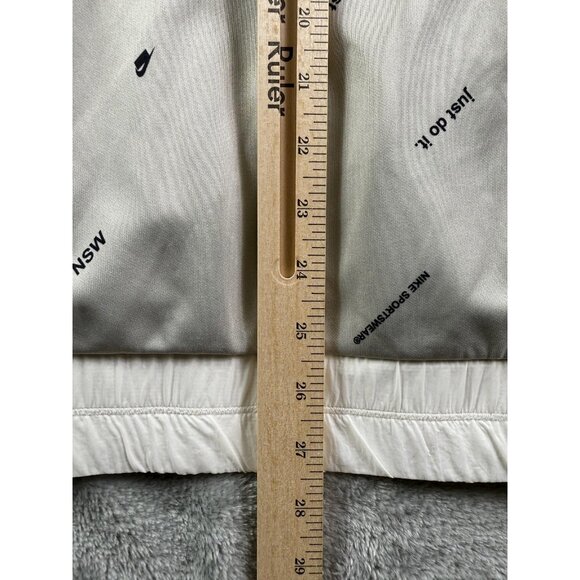 Nike Jacket Mens Large Gray NSW Track Full Zip Swoosh Just Do It BV4603-073 - Picture 12 of 14